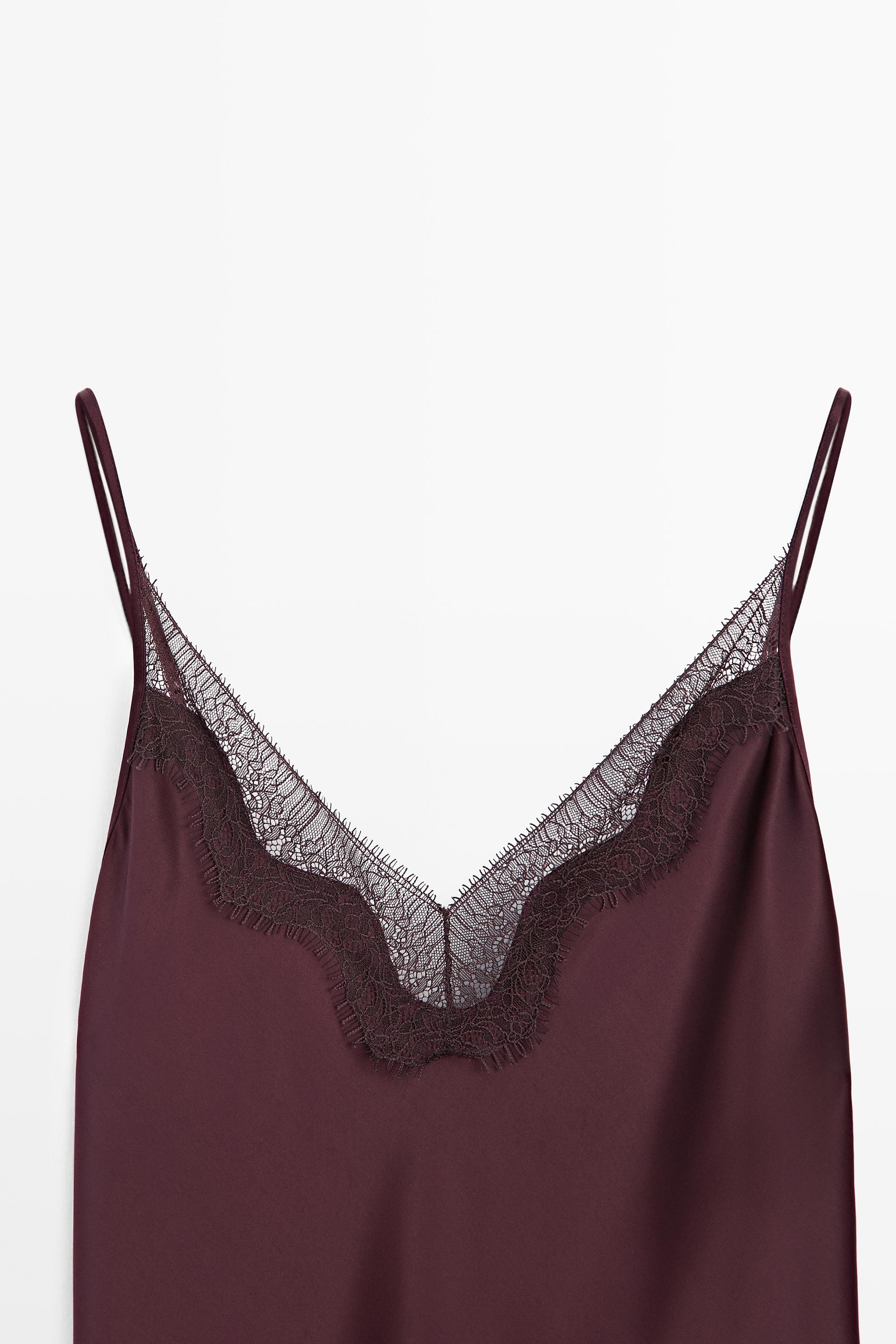 Robe midi fluide style nuisette